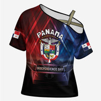 Panama Independence Day Cross Shoulder Shirt Special Style - Wonder Print Shop