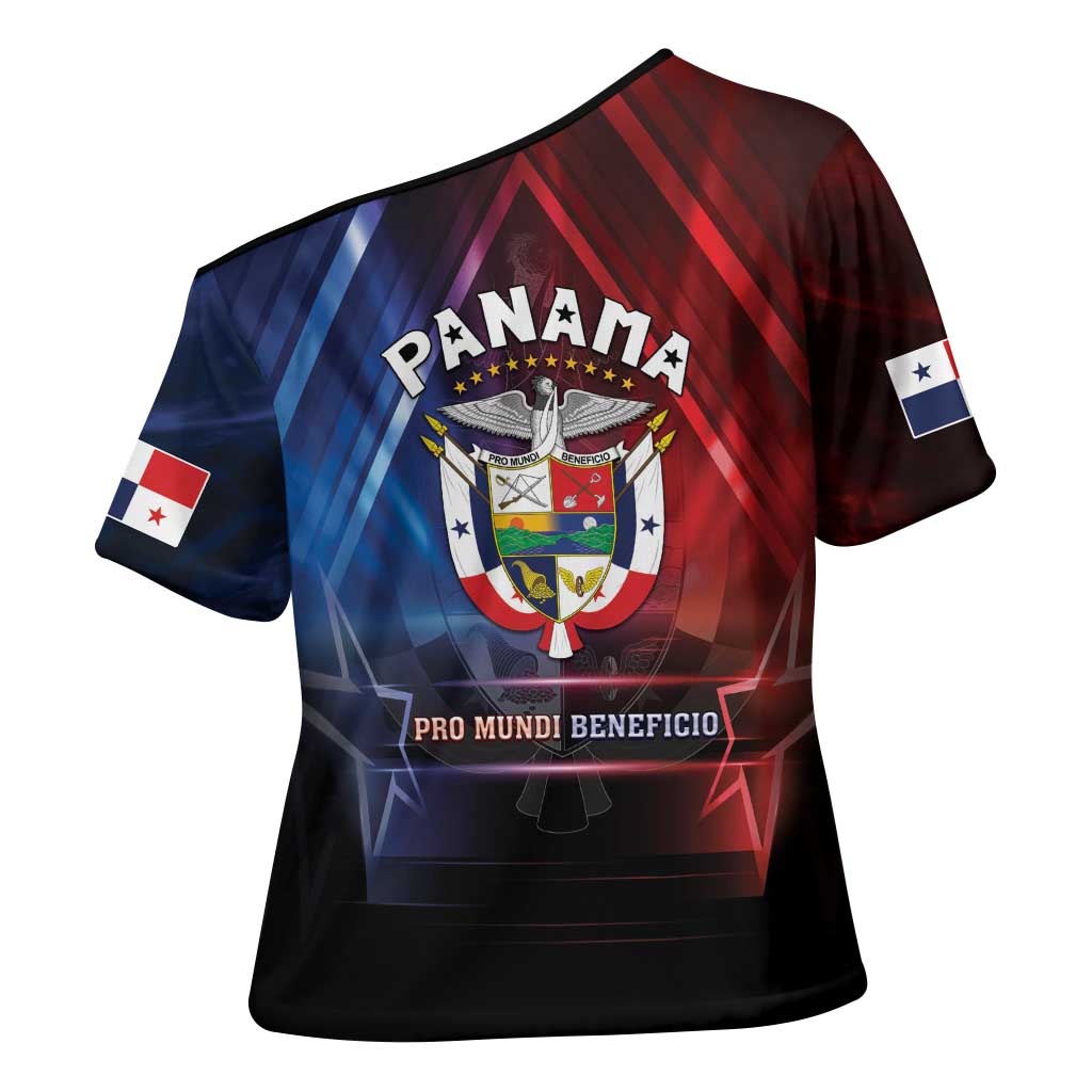 Panama Independence Day Cross Shoulder Shirt Special Style - Wonder Print Shop