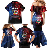 Panama Independence Day Family Matching Mermaid Dress and Hawaiian Shirt Special Style - Wonder Print Shop