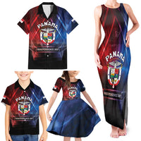 Panama Independence Day Family Matching Tank Maxi Dress and Hawaiian Shirt Special Style - Wonder Print Shop