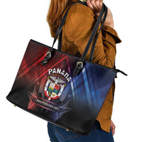 Panama Independence Day Leather Tote Bag Special Style - Wonder Print Shop