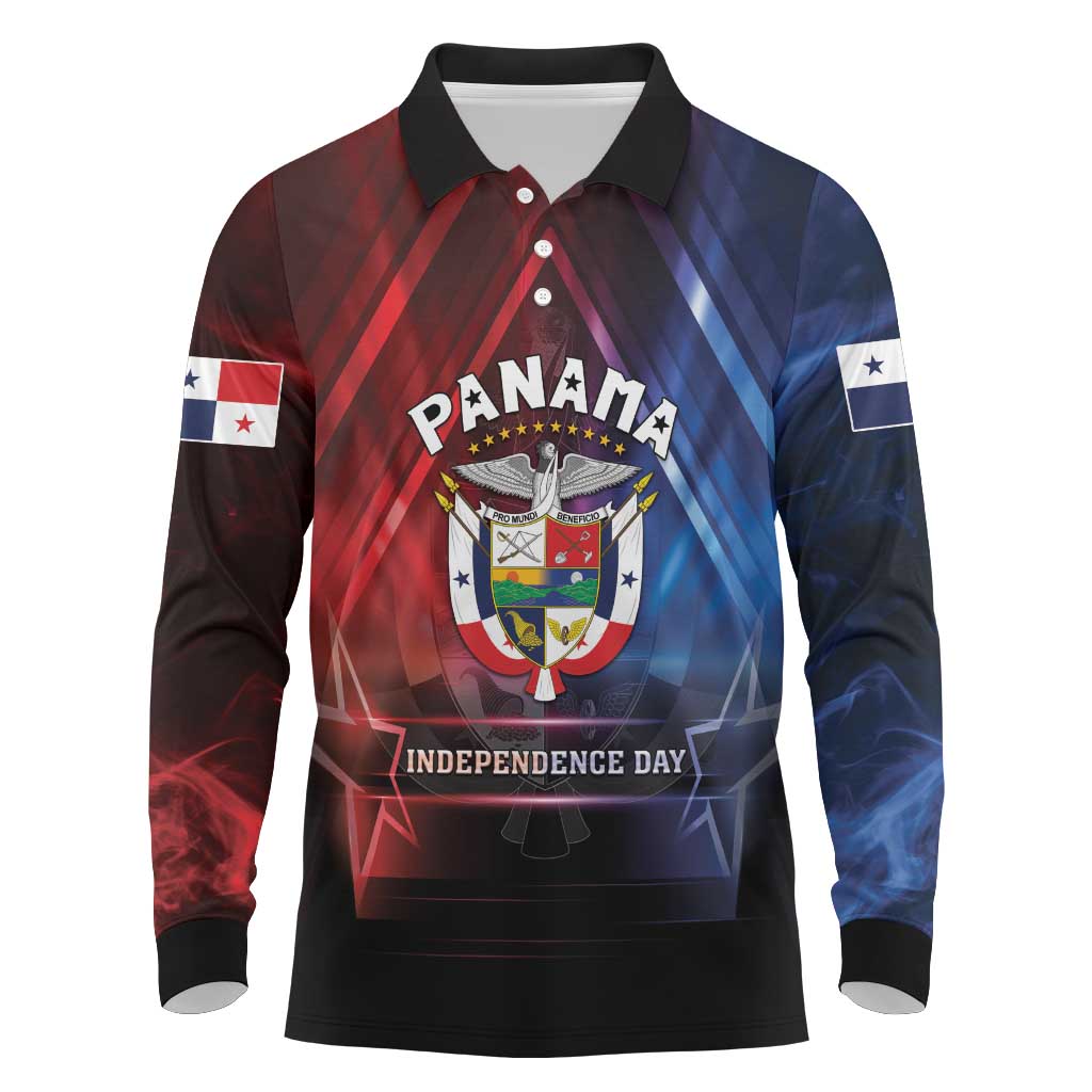 Panama Independence Day Long Sleeve Polo Shirt Special Style - Wonder Print Shop