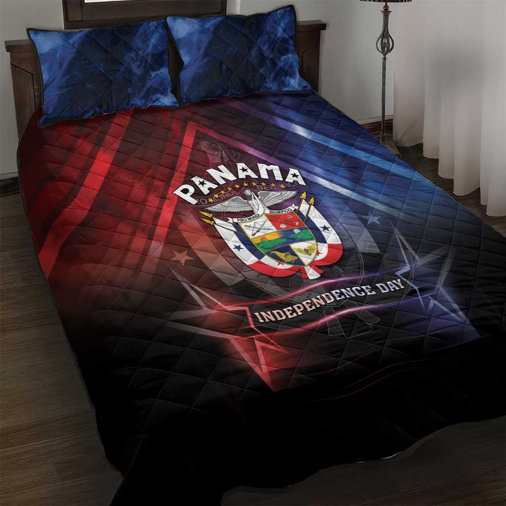 Panama Independence Day Quilt Bed Set Special Style - Wonder Print Shop