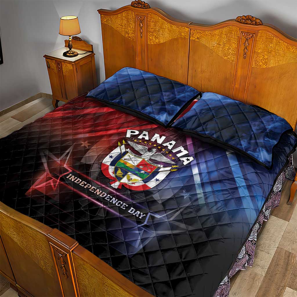 Panama Independence Day Quilt Bed Set Special Style - Wonder Print Shop