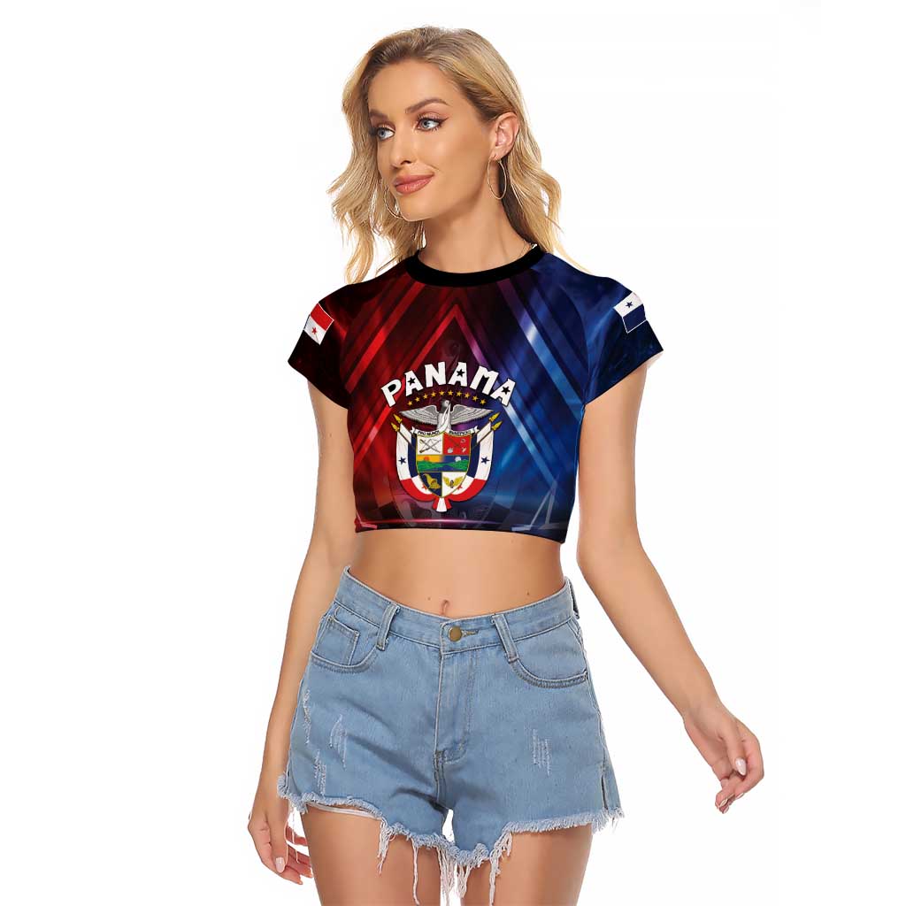Panama Independence Day Raglan Cropped T Shirt Special Style - Wonder Print Shop