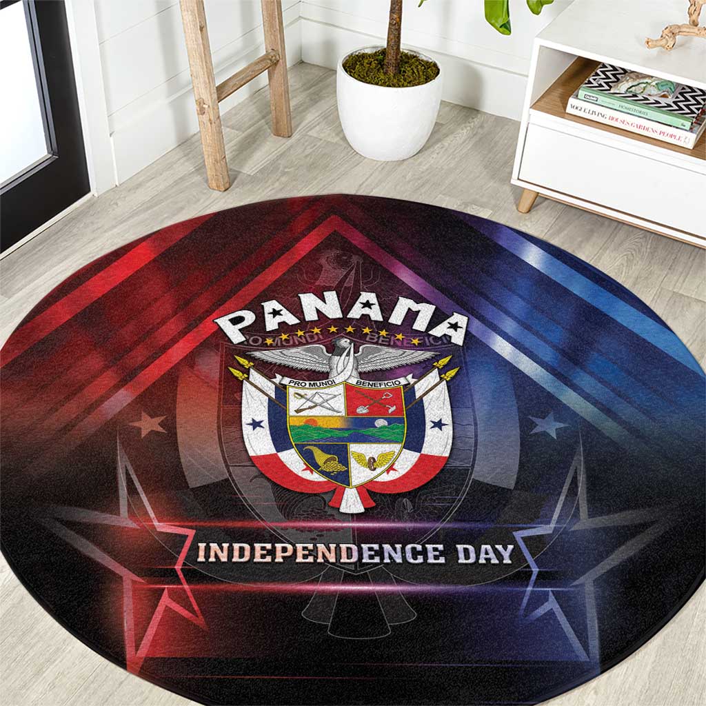 Panama Independence Day Round Carpet Special Style - Wonder Print Shop
