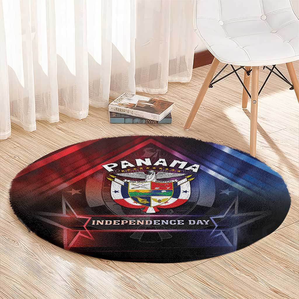 Panama Independence Day Round Carpet Special Style - Wonder Print Shop