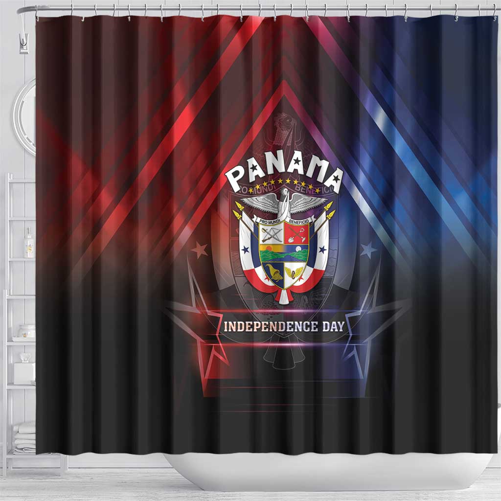 Panama Independence Day Shower Curtain Special Style - Wonder Print Shop