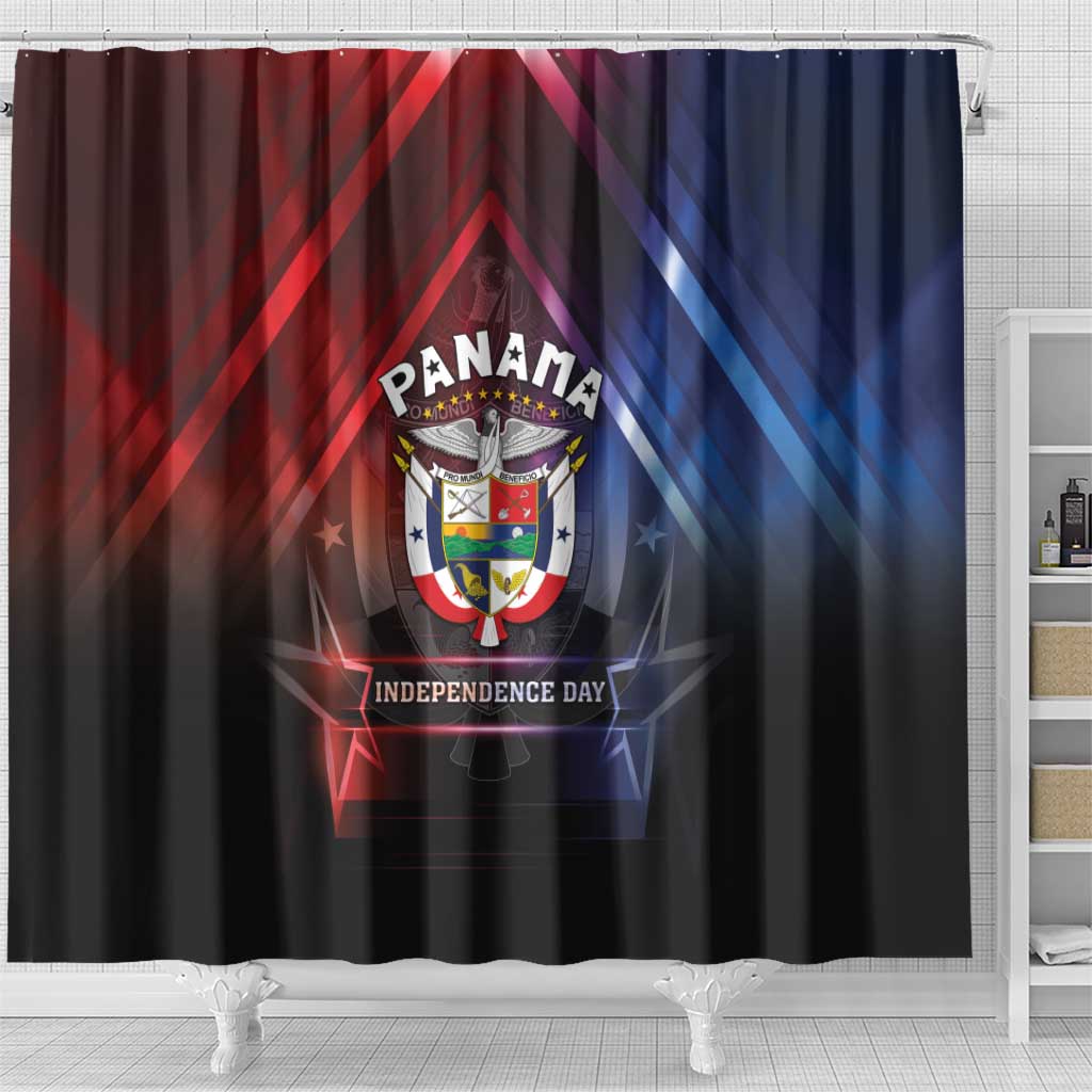 Panama Independence Day Shower Curtain Special Style - Wonder Print Shop