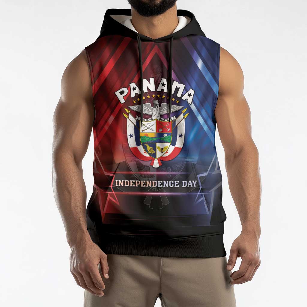 Panama Independence Day Sleeveless Hoodie Special Style - Wonder Print Shop