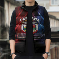 Panama Independence Day Sleeveless Puffer Jacket Special Style - Wonder Print Shop