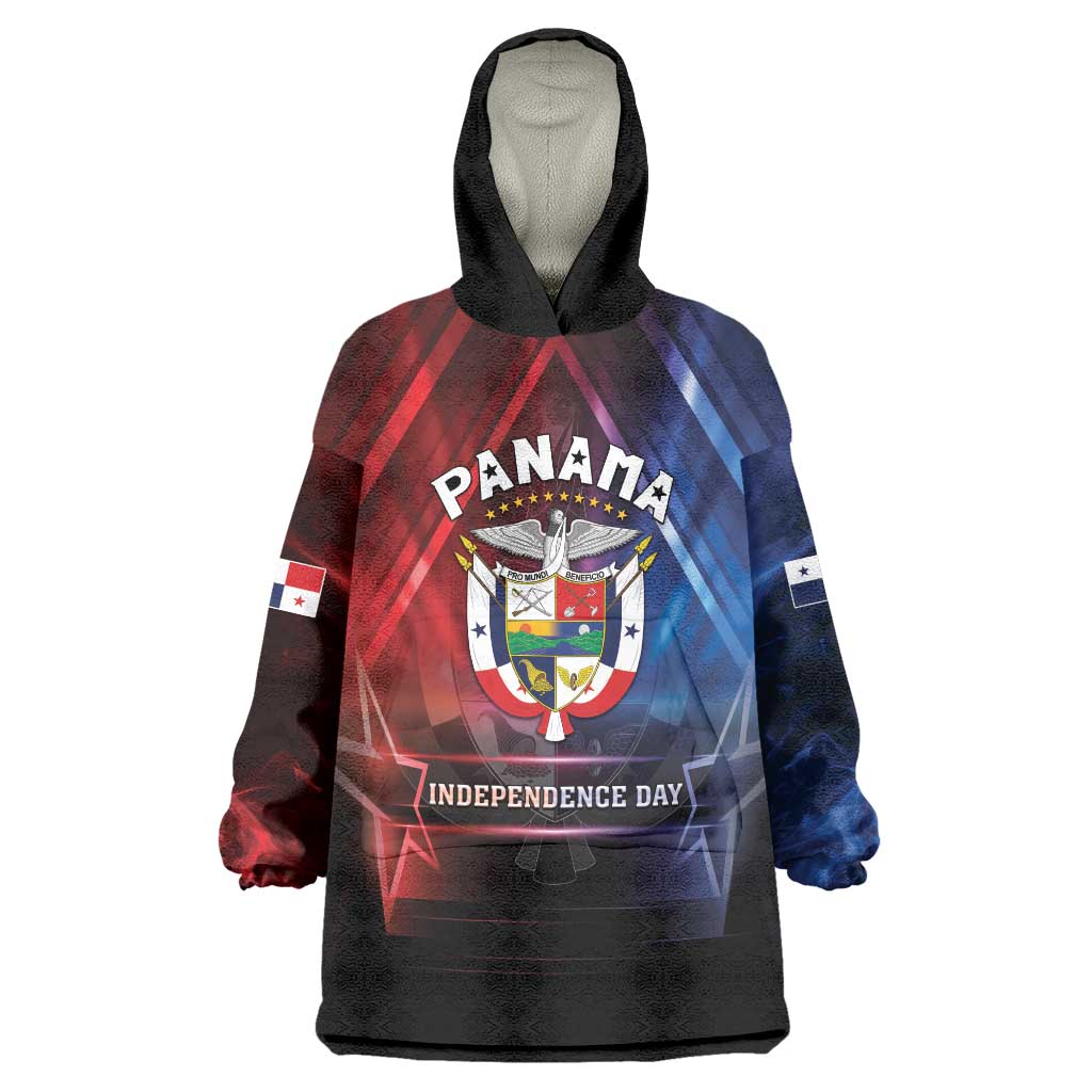Panama Independence Day Wearable Blanket Hoodie Special Style - Wonder Print Shop