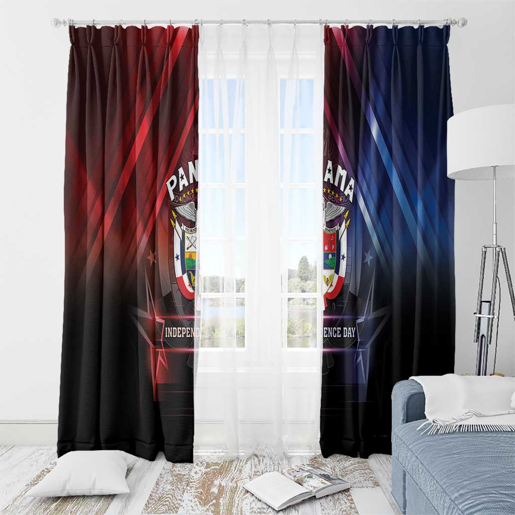 Panama Independence Day Window Curtain Special Style - Wonder Print Shop