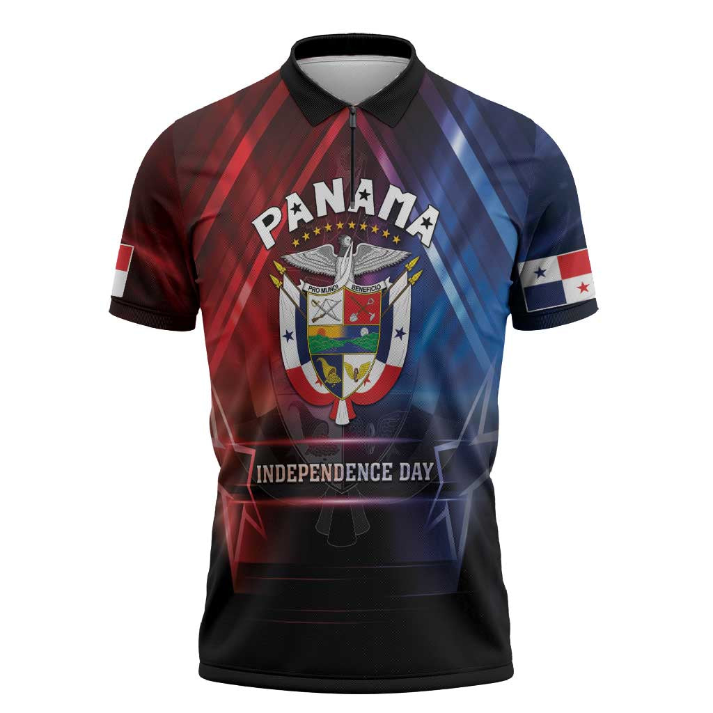 Panama Independence Day Zipper Polo Shirt Special Style - Wonder Print Shop