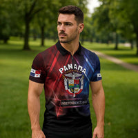Panama Independence Day Zipper Polo Shirt Special Style - Wonder Print Shop