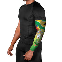 Guyana Republic Day Arm Sleeves Happy Mashramani Flag Style