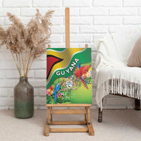 Guyana Republic Day Canvas Wall Art Happy Mashramani Flag Style