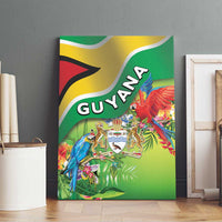 Guyana Republic Day Canvas Wall Art Happy Mashramani Flag Style