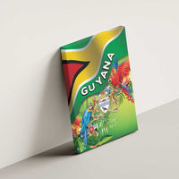 Guyana Republic Day Canvas Wall Art Happy Mashramani Flag Style