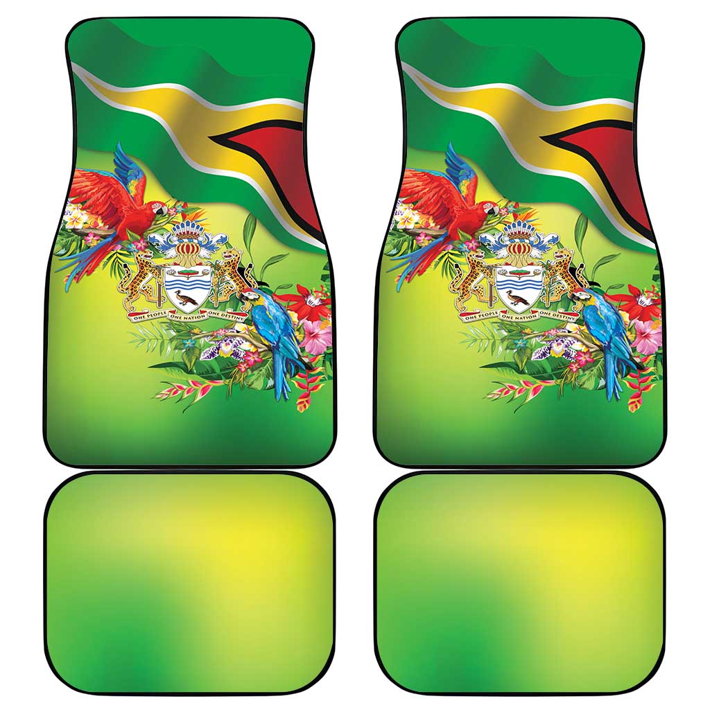 Guyana Republic Day Car Mats Happy Mashramani Flag Style