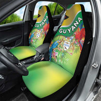Guyana Republic Day Car Seat Cover Happy Mashramani Flag Style