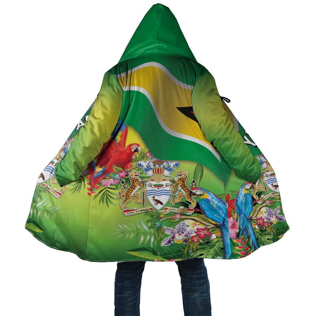 Guyana Republic Day Cloak Happy Mashramani Flag Style
