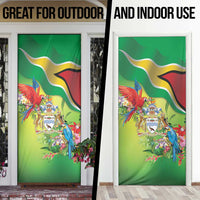 Guyana Republic Day Door Cover Happy Mashramani Flag Style