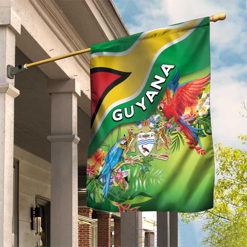 Guyana Republic Day Garden Flag Happy Mashramani Flag Style
