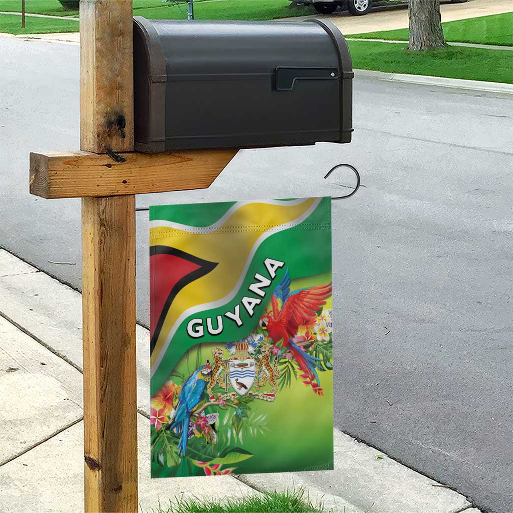 Guyana Republic Day Garden Flag Happy Mashramani Flag Style
