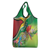 Guyana Republic Day Grocery Bag Happy Mashramani Flag Style
