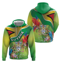 Guyana Republic Day Hoodie Happy Mashramani Flag Style