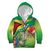 Guyana Republic Day Kid Hoodie Happy Mashramani Flag Style