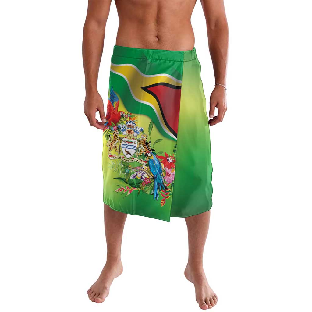 Guyana Republic Day Lavalava Happy Mashramani Flag Style