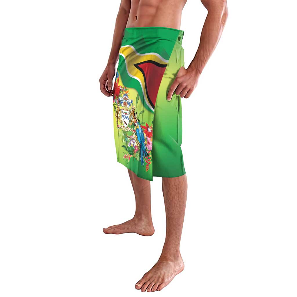 Guyana Republic Day Lavalava Happy Mashramani Flag Style