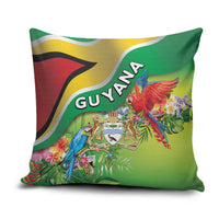 Guyana Republic Day Pillow Cover Happy Mashramani Flag Style