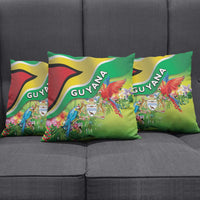 Guyana Republic Day Pillow Cover Happy Mashramani Flag Style
