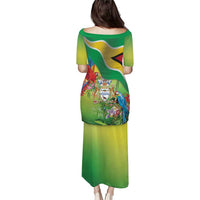 Guyana Republic Day Puletasi Happy Mashramani Flag Style