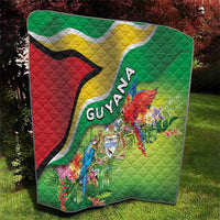 Guyana Republic Day Quilt Happy Mashramani Flag Style