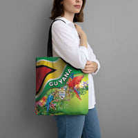 Guyana Republic Day Tote Bag Happy Mashramani Flag Style