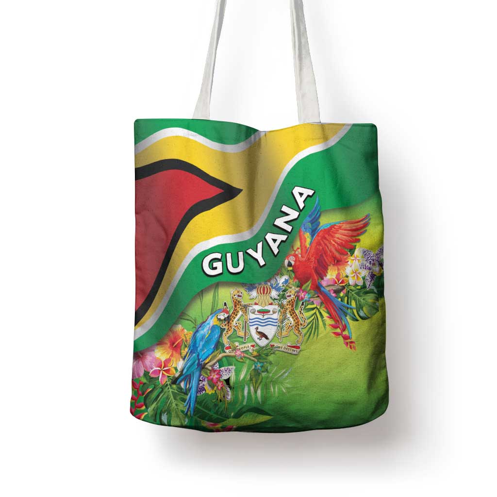 Guyana Republic Day Tote Bag Happy Mashramani Flag Style