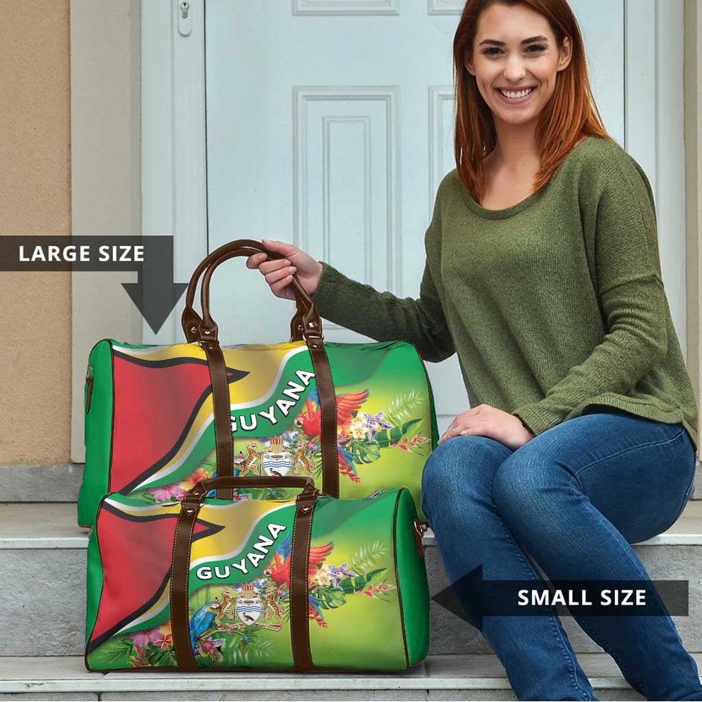 Guyana Republic Day Travel Bag Happy Mashramani Flag Style
