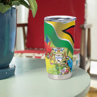 Guyana Republic Day Tumbler Cup Happy Mashramani Flag Style