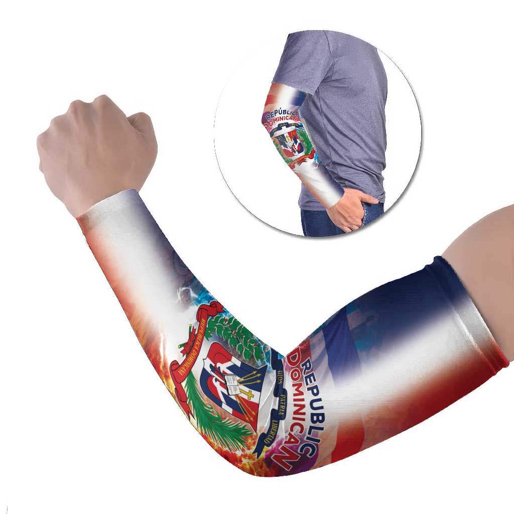 Dominican Republic Arm Sleeves Happy Independence Day
