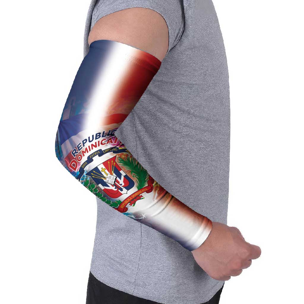 Dominican Republic Arm Sleeves Happy Independence Day