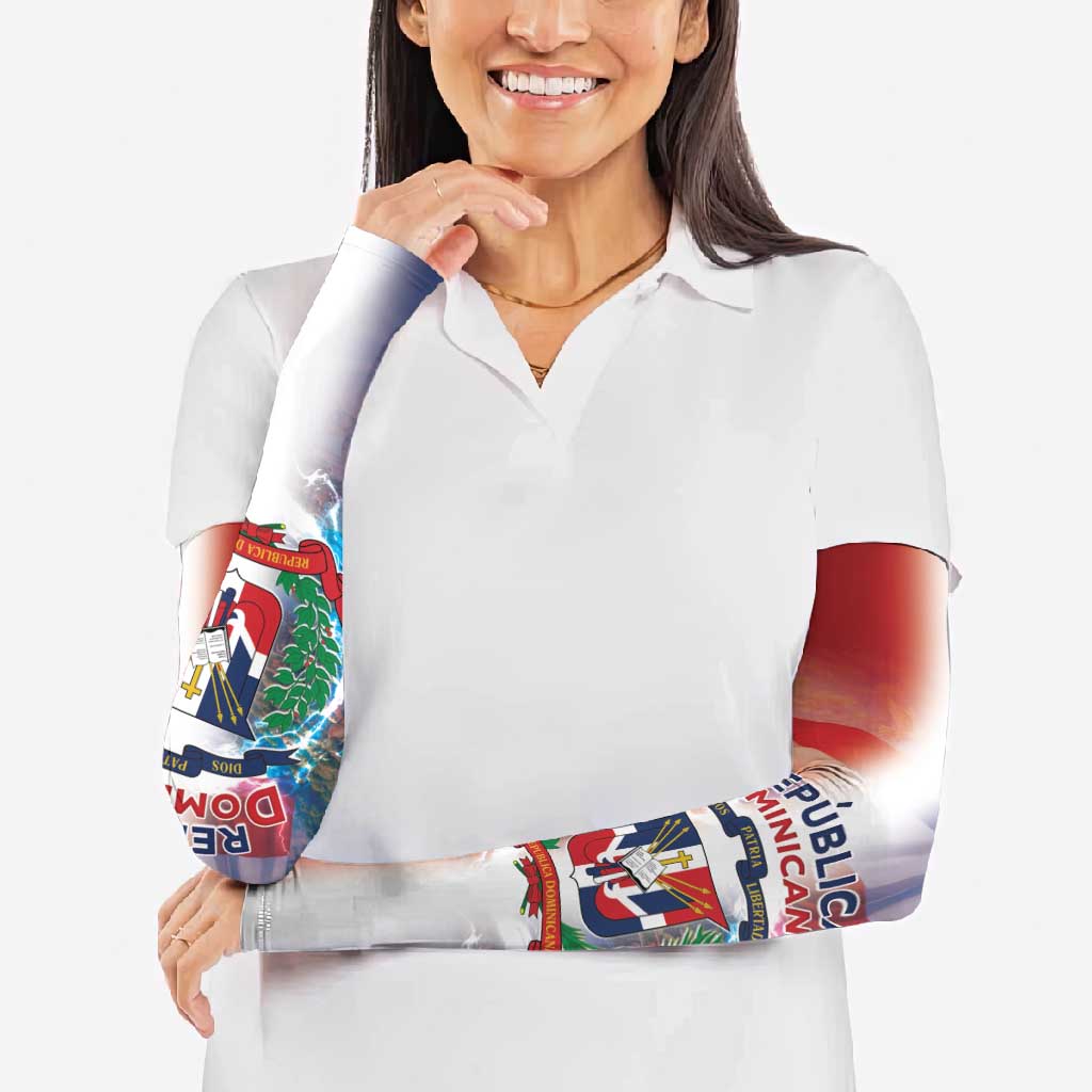Dominican Republic Arm Sleeves Happy Independence Day