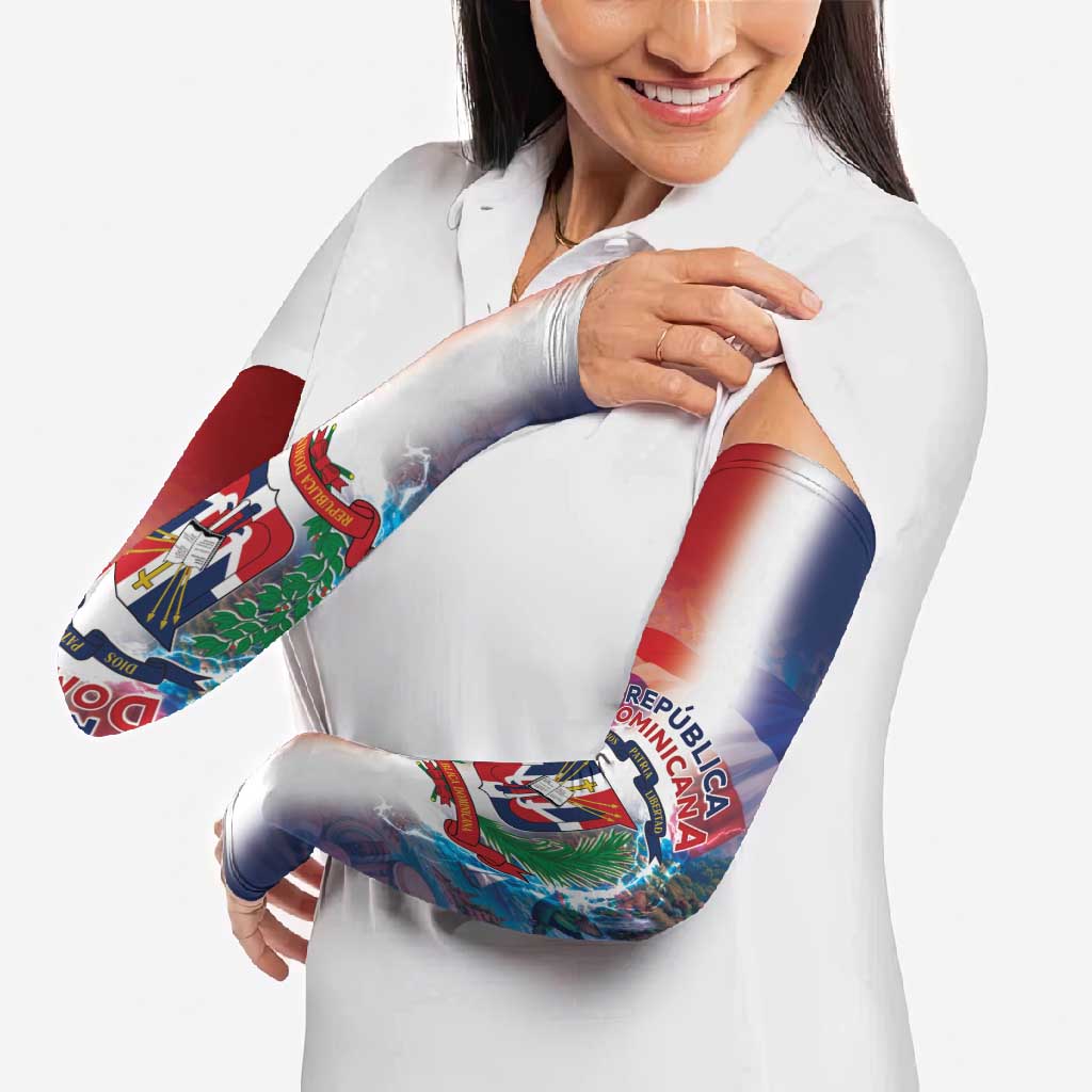 Dominican Republic Arm Sleeves Happy Independence Day