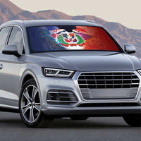 Dominican Republic Auto Sun Shade Happy Independence Day