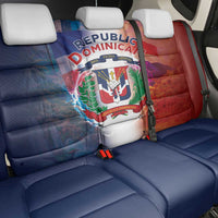 Dominican Republic Back Car Seat Cover Happy Independence Day