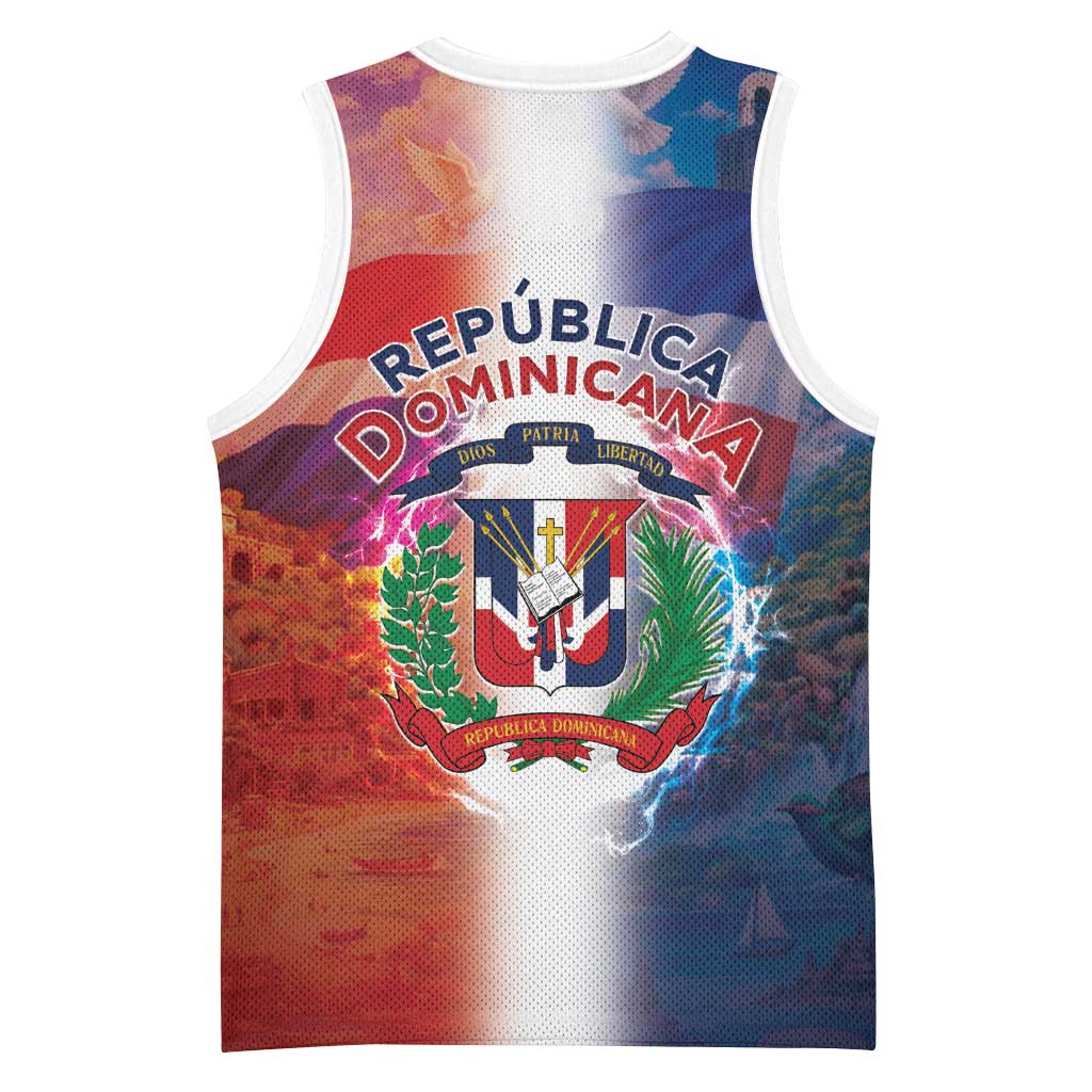 Dominican Republic Basketball Jersey Happy Independence Day