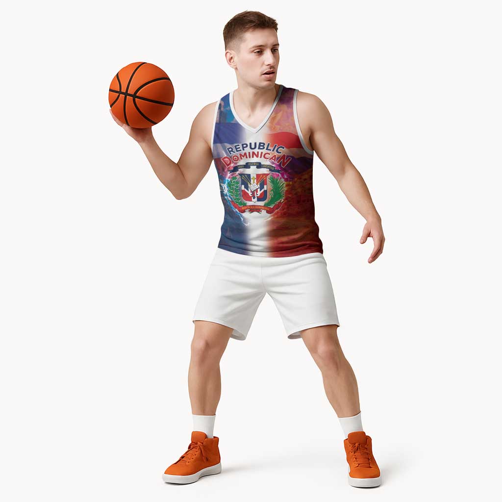 Dominican Republic Basketball Jersey Happy Independence Day